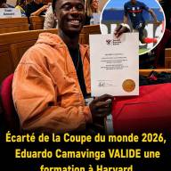 Eduardo Camavinga retourne à l'école