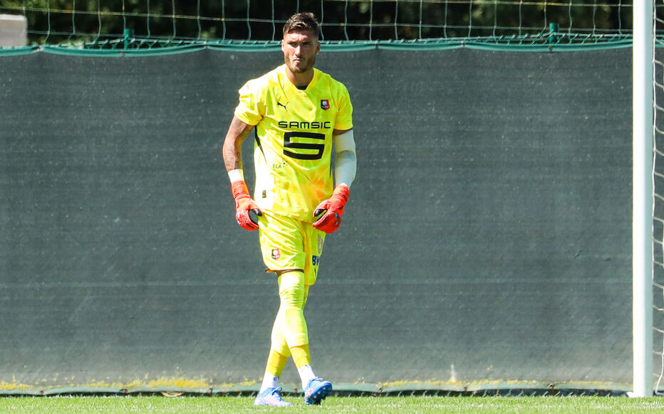 Gauthier Gallon sur le départ