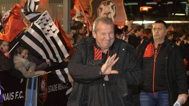 Chez les supporters du Stade Rennais, Rolland Courbis a marqué les esprits