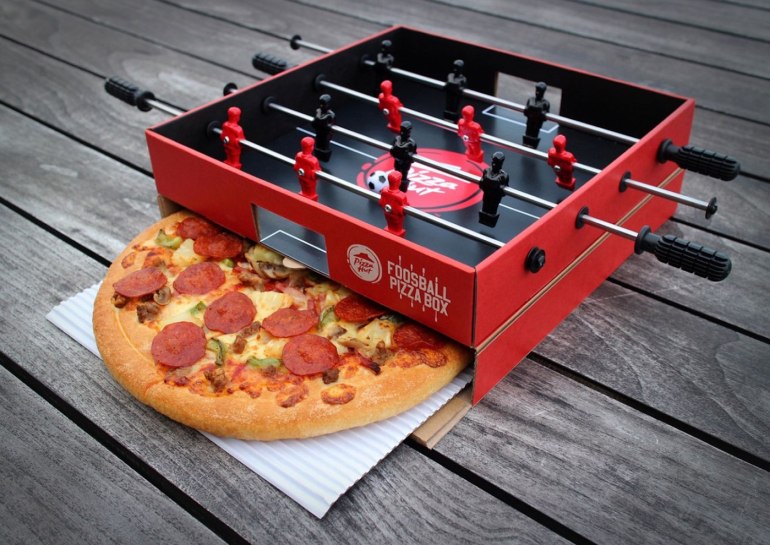 pizza hut babyfoot 5
