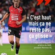C'est haut mais ça ne reste pas, ça glisse