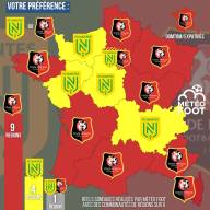 Quel club préférez-vous entre le FC Nantes et le Stade Rennais FC ?