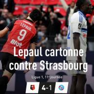 Rennes décroche son premier succès depuis un mois et demi